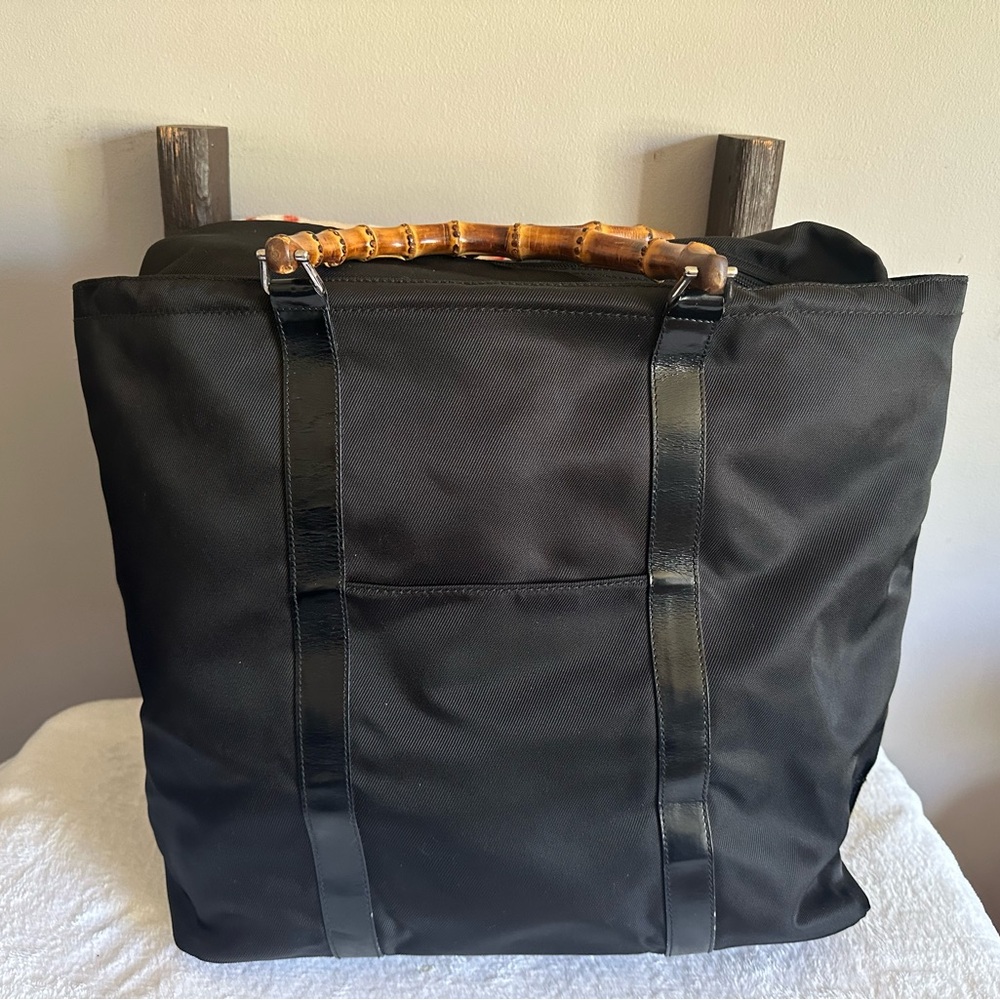 Gucci Black Shopper Tote Bag - Picture 10 of 10